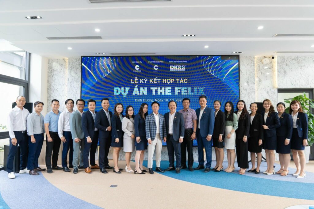 lễ ký kết hợp tác dự án The Felix Thuận An Bình Dương - C holdings